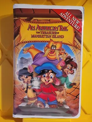 American Tail An - The Treasure Of Manhattan Island (VHS 2000) • $2.99