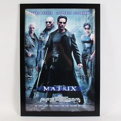 £1951.24 • Buy Keanu Reeves Signed Poster The Matrix Movie - COA JSA