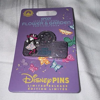 2024  Disney Parks  Flower And Garden Minnie Mouse Limited Release Pin New • $7.99