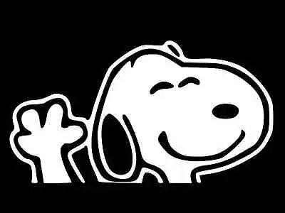 SNOOPY Charlie Brown Vinyl Decal Car Window Wall Sticker CHOOSE SIZE COLOR • $6.79