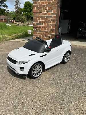 £60 • Buy Kids 12V Range Rover Evoque Style Electric Ride On Car With Parental Remote