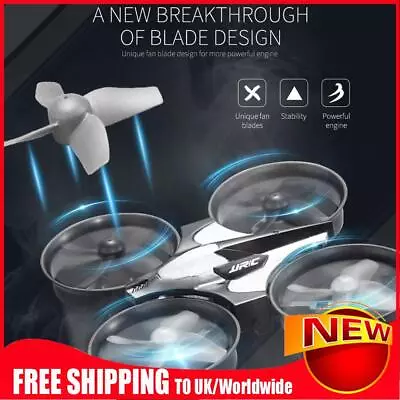 JJRC H36 LED 6-Axis Mini RC Drone 4CH One-key Return Quadcopter (Grey) • $35.80