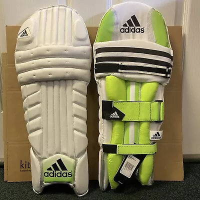 £14.99 • Buy *clearance* Adidas Pro Cricket Junior Batting Pads, Kids Boys Girls Left Handed