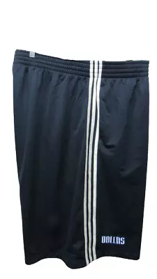 New Dallas Mavericks Mens Size 3XL Blue Adidas Basketball Shorts • $28.89