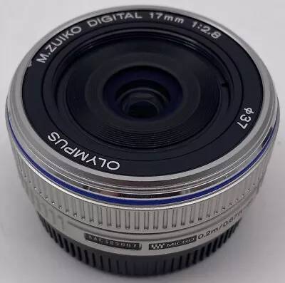 Olympus M Zuiko Digital 17mm F/2.8 Prime Pancake Lens MFT Micro Four Thirds • £109.95