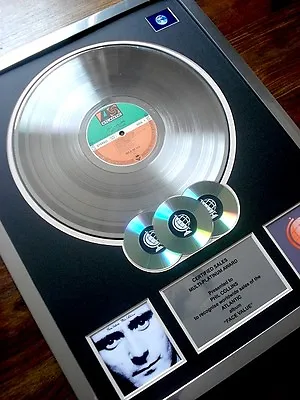£174.99 • Buy Phil Collins Face Value Lp Multi Platinum Disc Record Award Album
