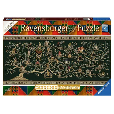 Ravensburger 2000 Piece Jigsaw Puzzle Harry Potter Black Family Tree • $35.47