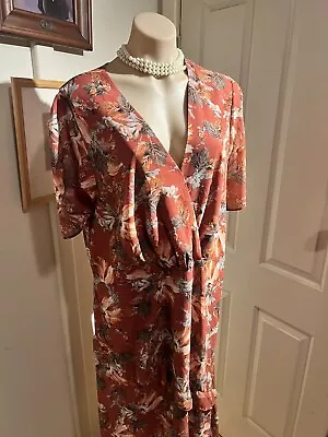 $26 • Buy Piper Curve Plus Size 18 Floaty Whimsical Dress Special Occasion, Elegant