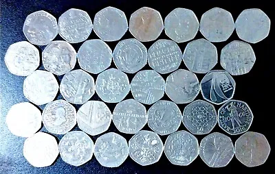 50p Coins Commemorative • £1.99