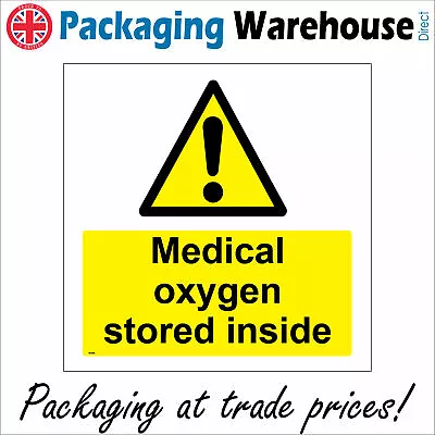 Ws866 Medical Oxygen Stored Inside Sign Canisters Pollution Fatigue Workshops • £165.36