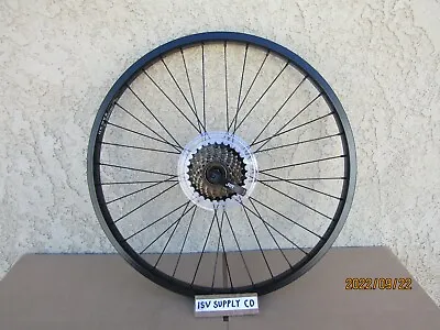 New  24''  Bicycle Aluminum 7 Speeds Rear Wheel  Great For Your Mtb Bike Tricyc • $79.95