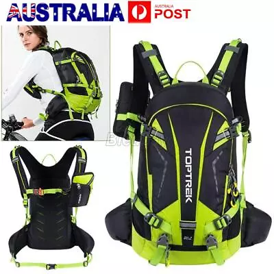 $41.62 • Buy 20L Cycling Backpack Waterproof Bicycle Travel Camping Hiking Outdoor Daypack GN