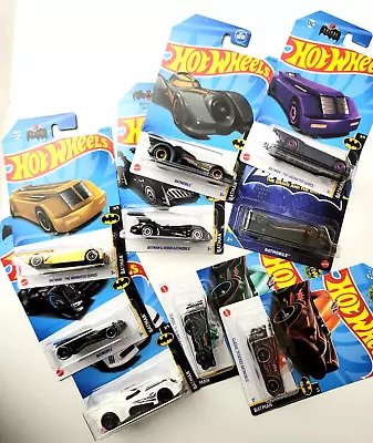 Hot Wheels Batmen 5pcs Random Diecast Bundle Set With Batmobile 2021-2024 - Gift • $16.99