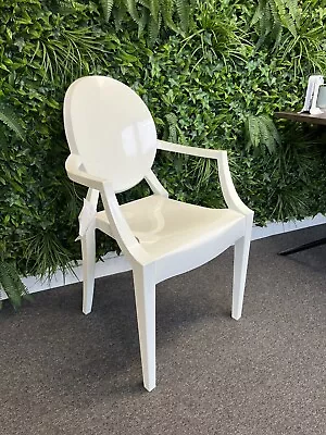 Kartell Louis Ghost Chair White Brand New • £200