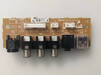 $8.99 • Buy PHILIPS 47PFL7422D/37 3139123622 Side AV Input Board USB S Video Board