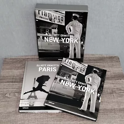 Elliott Erwitt New York Paris 2 Volume Box Set W/SlipCase Hardcover 1st Edition • $99.99