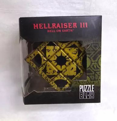 $34.99 • Buy Hellraiser 3 Hell On Earth Puzzle Box Mezco Toys 2018