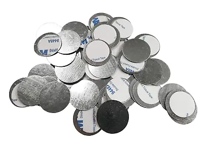 50Pcs Round Metal Stickers For Non-Magnetic Eyeshadow Pan Use With Magnetic Make • $19.99