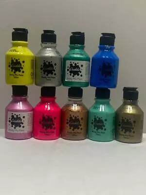 9 X 150 Ml Oclado Art Mix Ready Mixed Poster Paint Assorted Colours Paint • £9.99