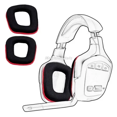 1 Pair Repalcement Soft Foam Earpad For Headphones Logitech G35 G930 G430 F450 • £4.70