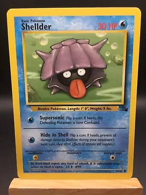 $0.99 • Buy SHELLDER 54/62 Fossil Unlimited WOTC Pokemon Card 1999 LP