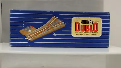 3729. Hornby Dublo L/h Isolating Switch Points  Boxed    3 Rail     P7a • £8.50