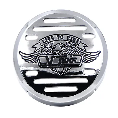 Chrome V-Twin Horn Cover- For Yamaha V-Star 650 Vstar Classic Custom (Fits: Yama • $9.99