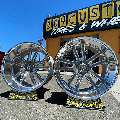 4 US MAGS BULLET U130 20x8 + 22X11 5X127 CHEVY SPACERS AND LUGS INCLUDED • $1684