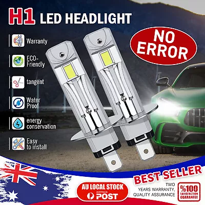 H1 LED Headlight CANbus Beam Bulbs Halogen 1:1 For Mazda 6 2004 GY Station Wagon • $50.34