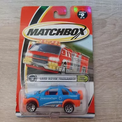 Matchbox 1/64 Diecast #9/75 Powder Land Rover Freelander • $3