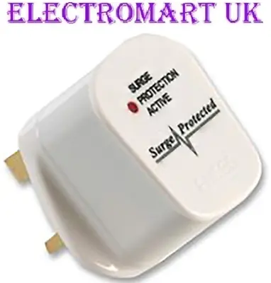 Anti Surge Spike Protect Protection 13a 13 Amp Plug Top • £7.90
