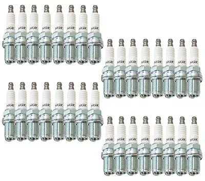 NGK Set Of 32 Nickel V-Cut Racing Spark Plugs Gap .031  Copper Core 5238 R5671A9 • $129.95