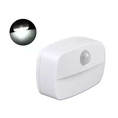 £5.49 • Buy LED PIR Motion Sensor Night Light Cordless Battery Powered Closet Stair Light