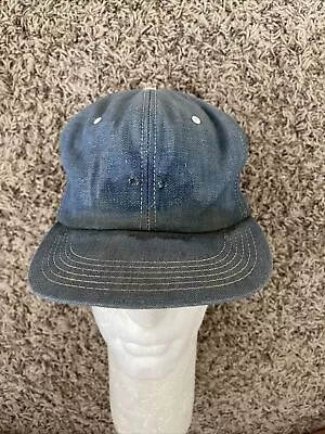 Vintage K Products Denim USA Made Blank Snapback VTG • $21.24