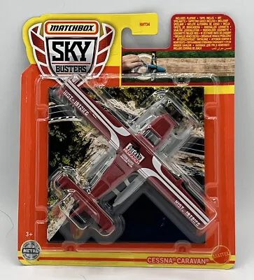 Matchbox Sky Busters - Cessna Caravan Die-cast Plane With Playmat • $10.09