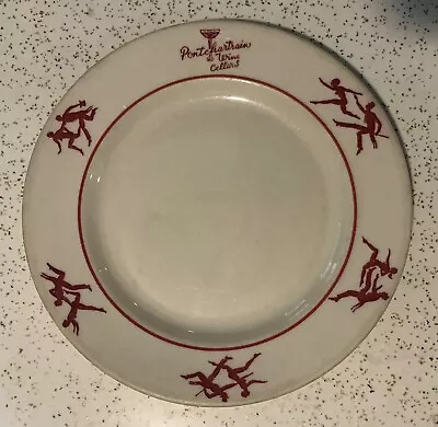 RARE Walker China Pontchartrain Wine Cellar’s Restaurant Ware Downtown Detroit • $99.99