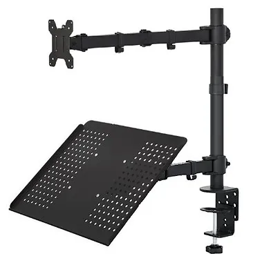 EZM LCD Monitor/Notebook Extension Arm Mount Stand Desktop Clamp (002-0013) • $36.95