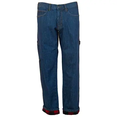 Men's Carpenter Style Flannel Lined Jeans • $39.95