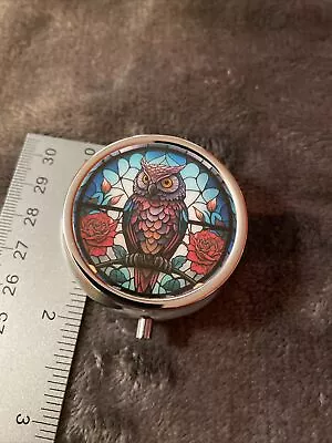 Owl Trinket Or Pill Box • $12