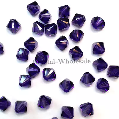 3mm Purple Velvet (277) Genuine Swarovski Crystal 5328 XILION Bicone Beads • $112.90