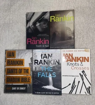 Ian Rankin Book Bundle X 5 Free P&P More Listed (SU42) • £11.99