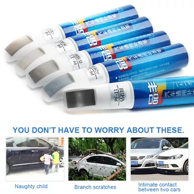 20 COLOR DIY Auto Paint Repair Pen Brush Car Clear Scratch Remover Touch Up Pen~ • $2.96