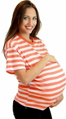 Juno Orange And White Pregnant Impersonation T-Shirt • $22.95