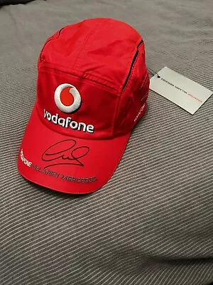 Signed Lewis Hamilton Official Vodafone Cap • £170