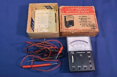 Micronta Multitester 1000 OHM8 RangeRadio ShackPreowned • $8.75