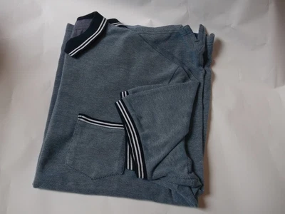 £1.50 • Buy Men's Casual Top Atlantic Bay BHS 100% Cotton UK Size XL 46-48 Chest.#1
