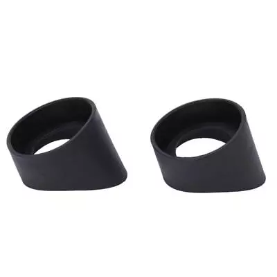 Rubber Eyepiece Cover 2pcs 27mm Microscope Eyecups Lens Cap Replacement • £5.16