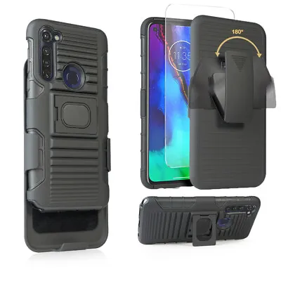 For Motorola Moto G Stylus 2020 Case Holster Magnet Hybrid Protect Phone Cover • $8.95