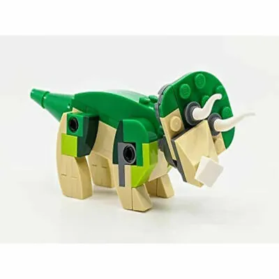 LEGO Jurassic World Mini Set: Triceratops Dinosaur (65 Pcs) 2 Inches Tall  • $15.40