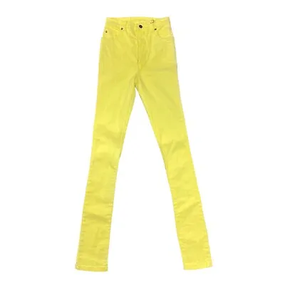 Ksubi Yellow Skinny Denim Jeans Adult Size 25 • $80